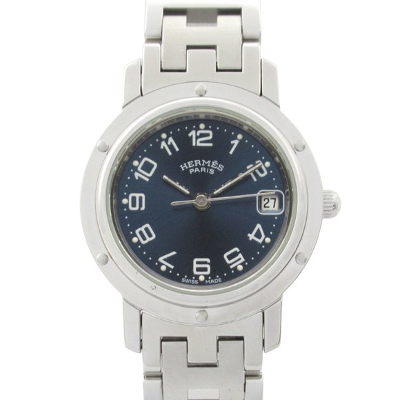 Hermès Clipper Watch, Stainless Steel, Women's, Blue, CL4.210 - Picture 1 of 13